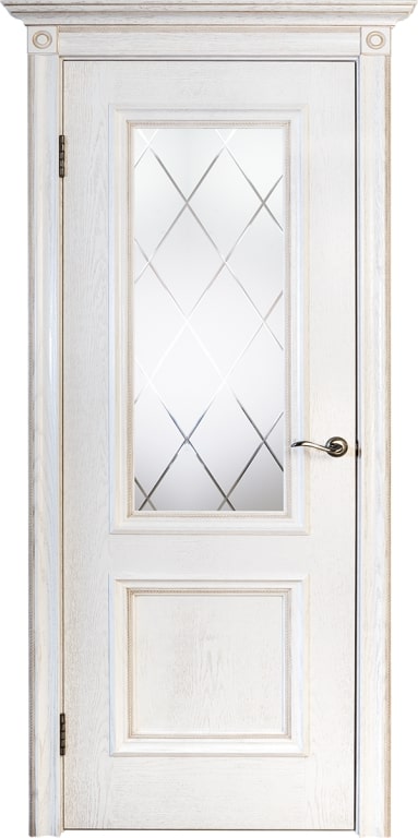 Межкомнатные двери Istok Бергамо-1 ДО Эмаль