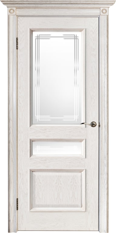 Межкомнатные двери Istok Трио-2 ДО Эмаль