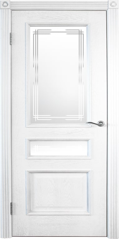 Межкомнатные двери Istok Трио-2 ДО Эмаль