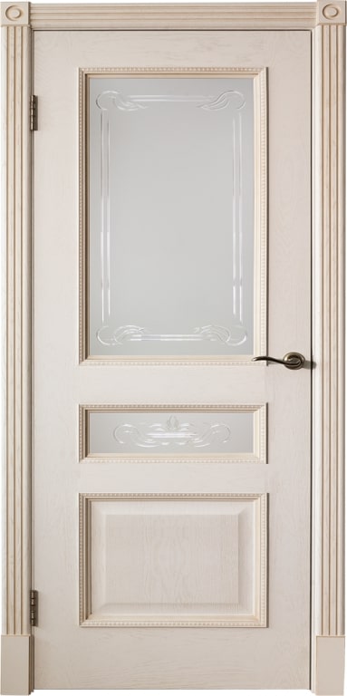 Межкомнатные двери Istok Трио-2 ДО Эмаль