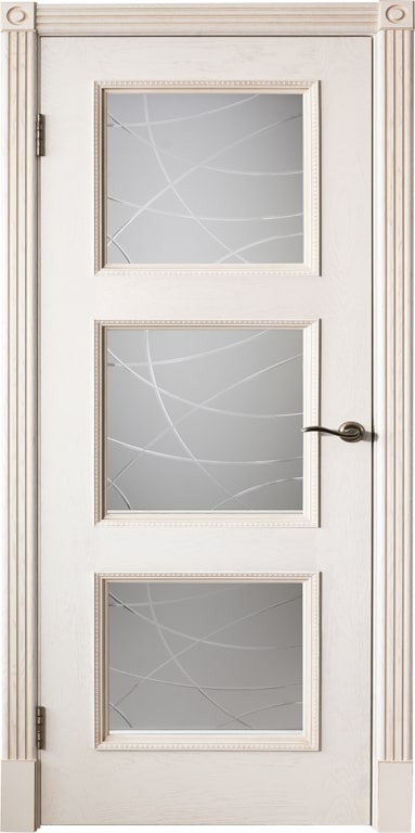 Межкомнатные двери Istok Квадро-2 ДО Эмаль