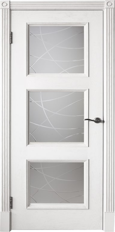 Межкомнатные двери Istok Квадро-2 ДО Эмаль