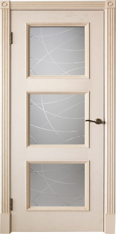 Межкомнатные двери Istok Квадро-2 ДО Эмаль