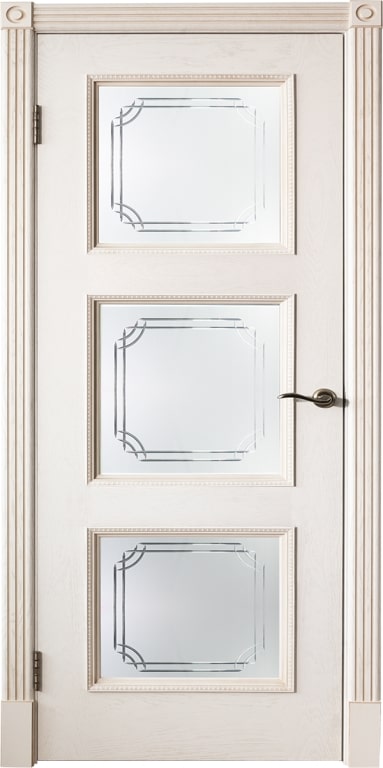 Межкомнатные двери Istok Квадро-2 ДО Эмаль