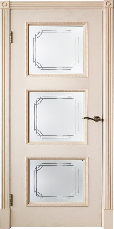 Межкомнатные двери Istok Квадро-2 ДО Эмаль