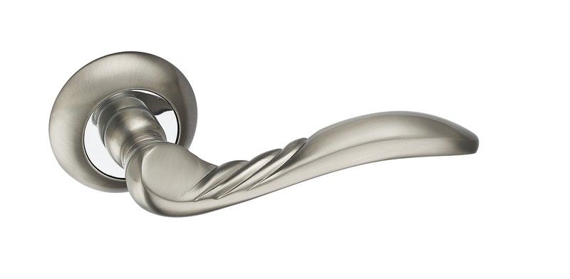 Фурнитура для дверей Ручка Пиза SN+PC