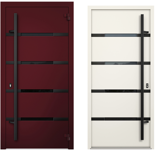 Входные металлические двери с терморазрывом Металюкс Boston AG6043