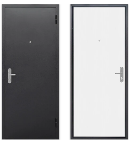 Входные металлические двери Гарда Стройгост 5 РФ Серебро