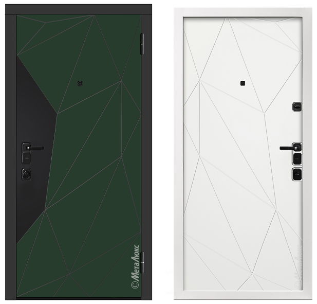 Входные металлические двери Металюкс / Milano M1054/62 E