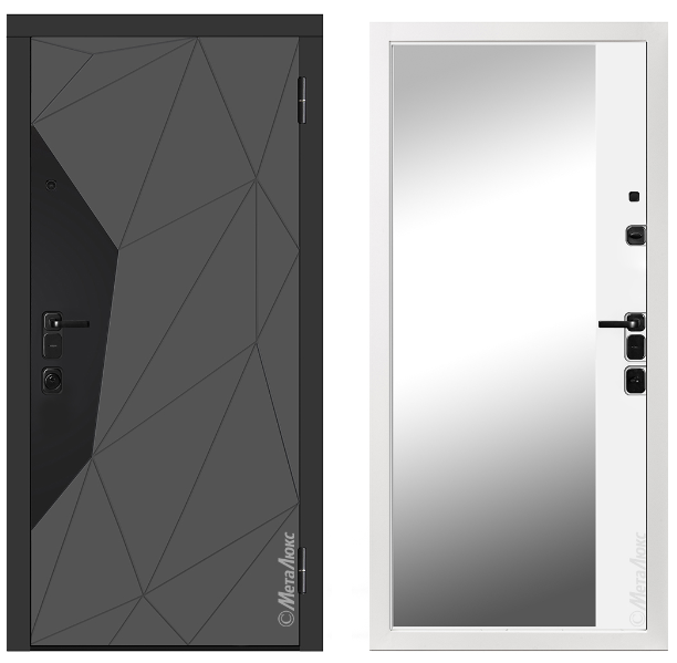 Входные металлические двери Металюкс / Milano M1054/5 E Z