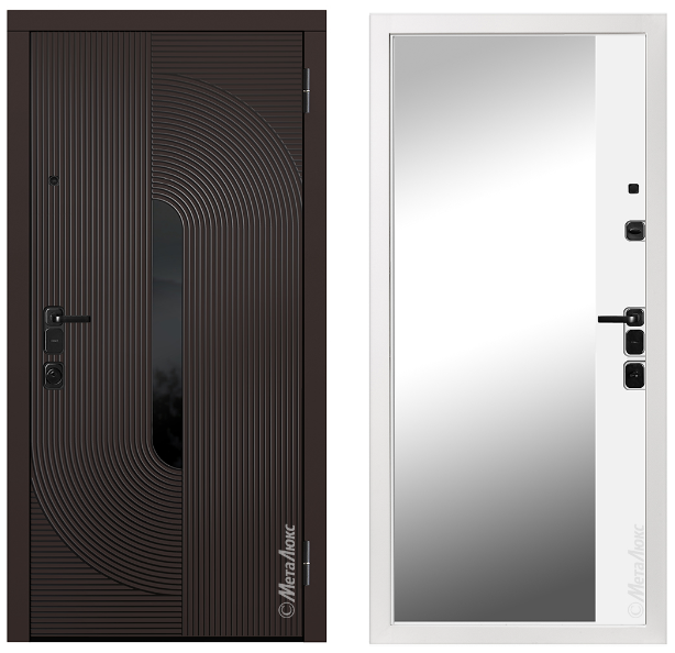 Входные металлические двери Металюкс / Milano M1055/8 E Z
