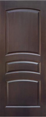 Межкомнатные двери Двери из массива сосны ПМЦ-16 (тёмный лак)