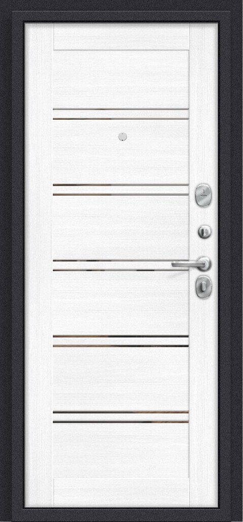 Входные металлические двери Porta R 8.П28 Almon 28 / Snow Veralinga