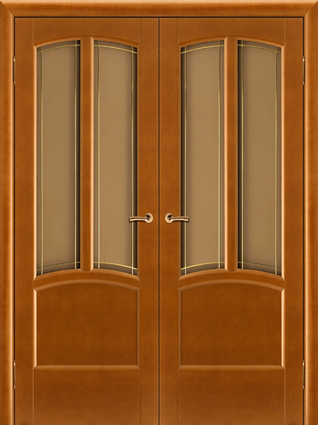 Межкомнатные двери Виола ДО, медовый орех Распашная