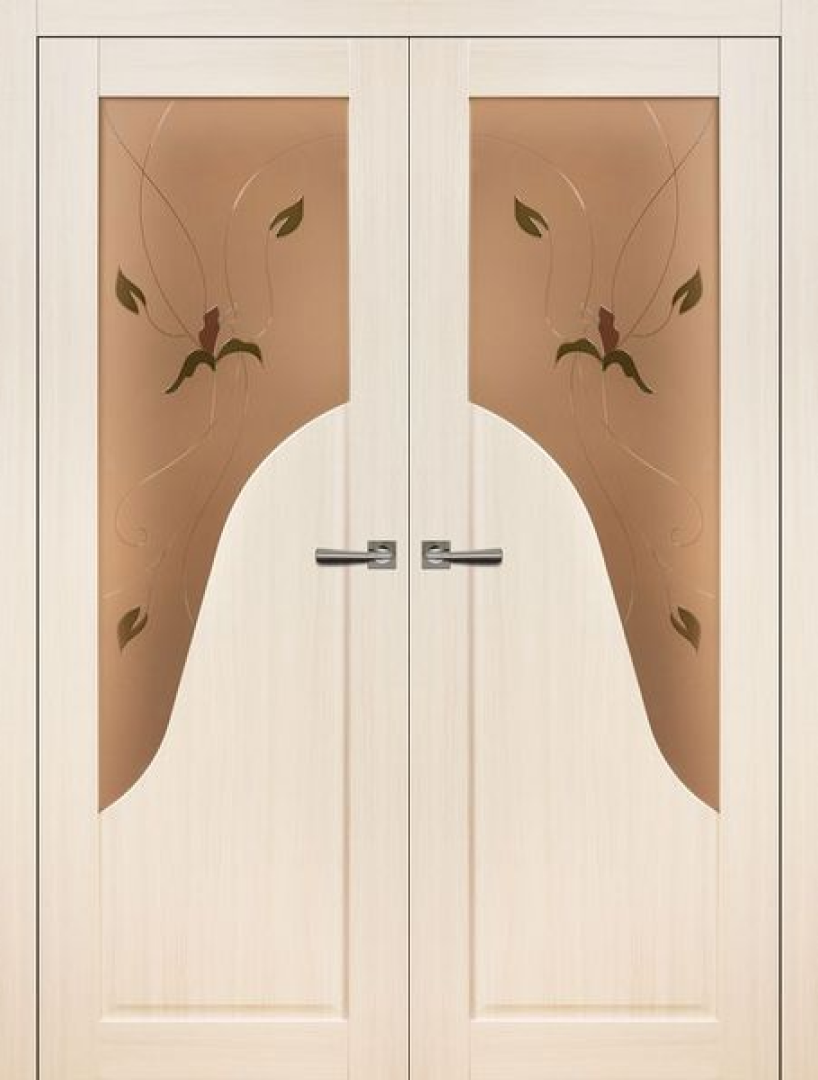 Межкомнатные двери Динмар V-3F двойная