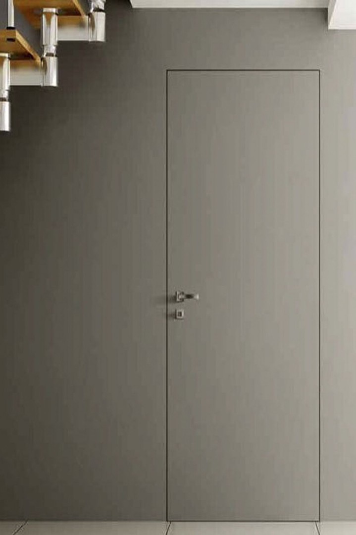 Межкомнатные двери Двери-невидимки Покош (полотно комбинированное эмаль)