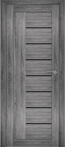 Межкомнатные двери АМАТИ 07 черное стекло