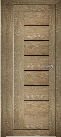 Межкомнатные двери АМАТИ 07 черное стекло