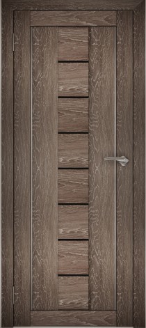 Межкомнатные двери АМАТИ 10 черное стекло