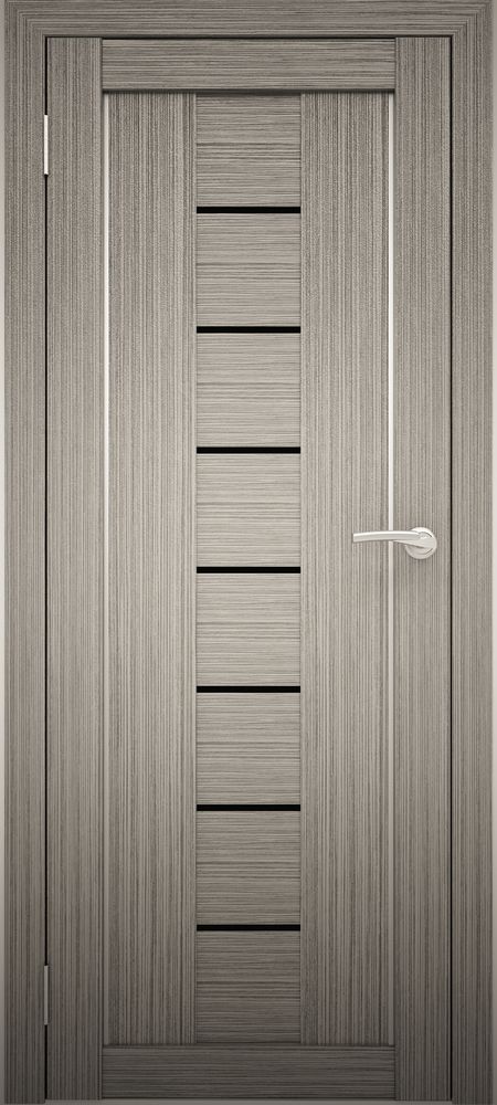 Межкомнатные двери АМАТИ 10 черное стекло