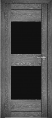 Межкомнатные двери АМАТИ 15 черное стекло