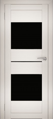 Межкомнатные двери АМАТИ 16 черное стекло