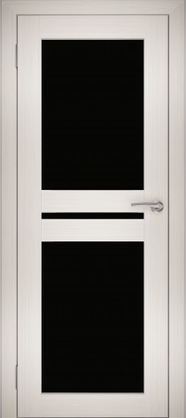 Межкомнатные двери АМАТИ 19 черное стекло