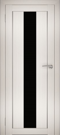 Межкомнатные двери АМАТИ 05 черное стекло