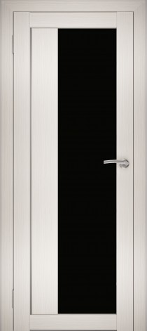 Межкомнатные двери АМАТИ 09 черное стекло