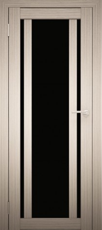 Межкомнатные двери АМАТИ 11 черное стекло