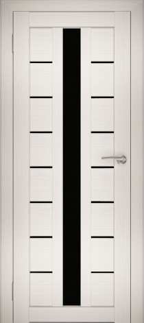 Межкомнатные двери АМАТИ 17 черное стекло