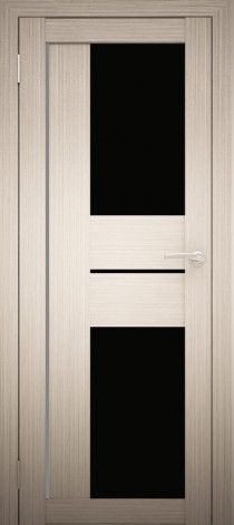 Межкомнатные двери АМАТИ 22 черное стекло