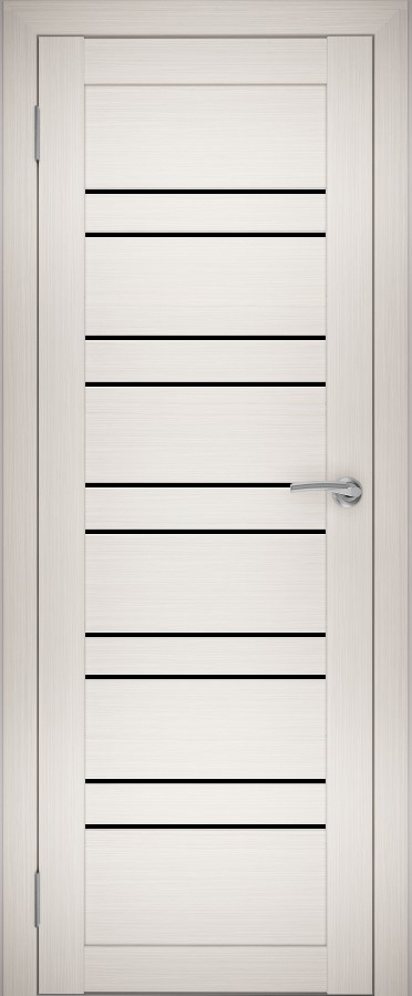 Межкомнатные двери АМАТИ 25 черное стекло