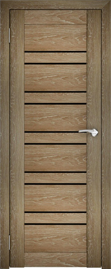 Межкомнатные двери АМАТИ 25 черное стекло