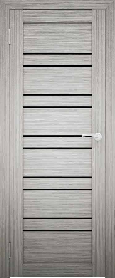 Межкомнатные двери АМАТИ 25 черное стекло