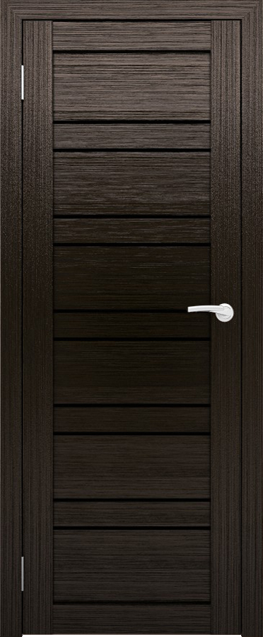 Межкомнатные двери АМАТИ 25 черное стекло