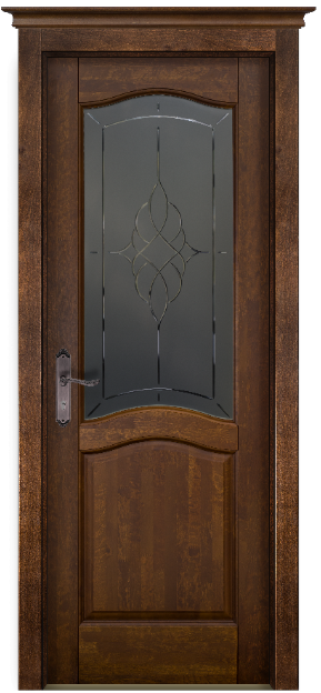 Межкомнатные двери Лео ДО - Античный орех ольха