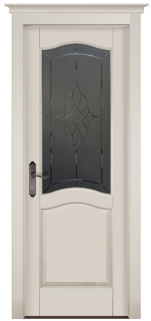 Межкомнатные двери Лео ДО - Слоновая кость ОКА