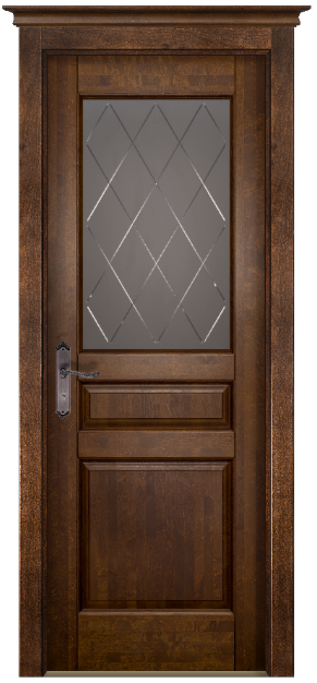 Межкомнатные двери Валенсия ДО Античный орех, ольха