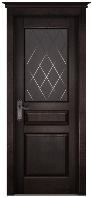 Межкомнатные двери Валенсия ДО Венге, ольха