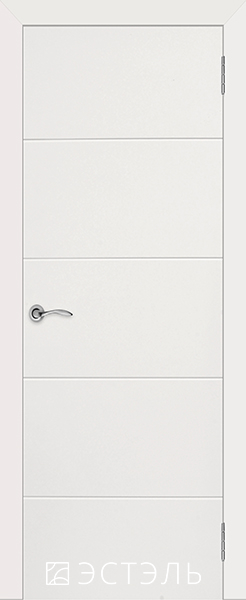 Межкомнатные двери Граффити 2, ДГ, белая эмаль