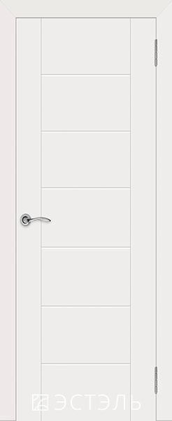 Межкомнатные двери Граффити 6, ДГ, белая эмаль