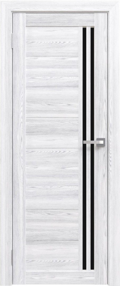 Межкомнатные двери АМАТИ 26 черное стекло