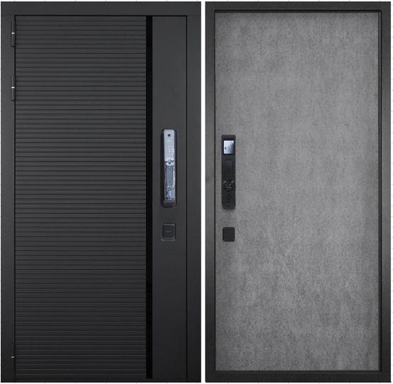 Входные металлические двери Пиано смарт 77-1