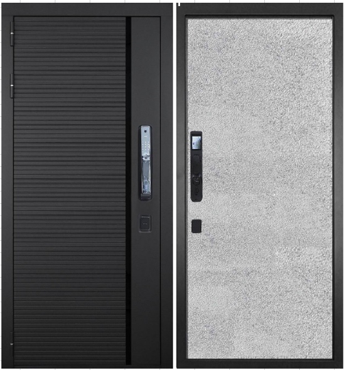 Входные металлические двери Пиано смарт 77-1