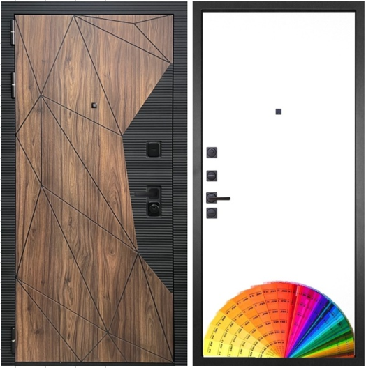 Входные металлические двери Континент-49 под покраску