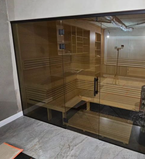 Межкомнатные раздвижные перегородки на заказ Перегородка в сауну