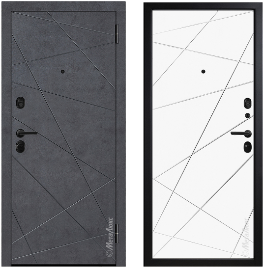 Входные металлические двери Металюкс Гранд М614