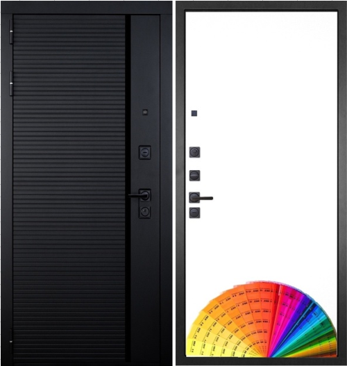 Входные металлические двери Пиано-49 под покраску