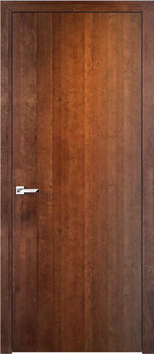 Межкомнатные двери ОЛ-66 коньяк вертикальный шпон